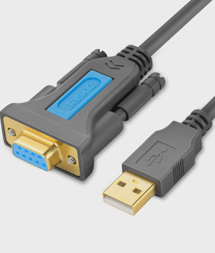 USB naar RS232 Serieel Kabel Adapter met DB9 Pin - Prolific PL2303 Chip voor Windows & Mac OS
