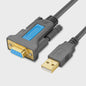 USB naar RS232 Serieel Kabel Adapter met DB9 Pin - Prolific PL2303 Chip voor Windows & Mac OS