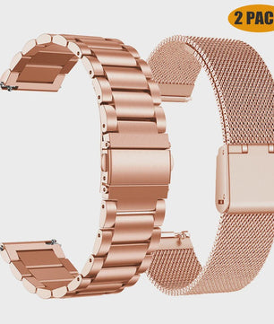 RVS Horlogeband Vervanging voor Huawei Watch GT 2/3 Pro, Watch 4 - 20/22mm