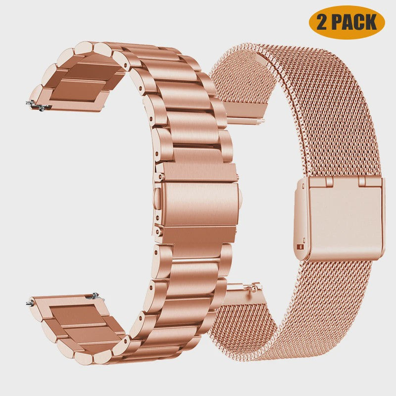 RVS Horlogeband Vervanging voor Huawei Watch GT 2/3 Pro, Watch 4 - 20/22mm
