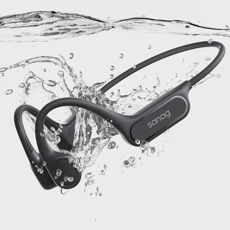 Sanag B33S Bone Conduction Oordopjes - IPX8 Waterdicht & 32GB MP3 Speler