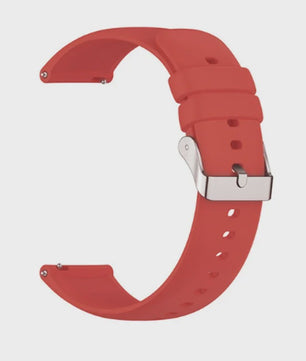 Universele Siliconen Horlogeband 20mm & 22mm - Snelwissel & Comfortabel