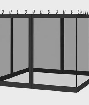 Universeel Gazebo Muskietennet - 4-Panels met Rits - Bescherming tegen Insecten