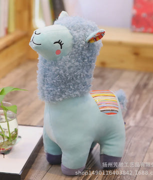Schattige Alpaca Lama Pluche Knuffel - 25cm Zacht Speelgoed voor Kinderen en Decoratie