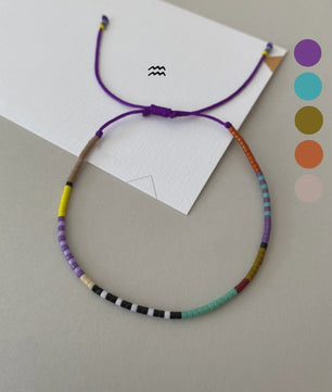 Handgemaakte Miyuki Kralen Armband - Dierenriem Teken Sieraden