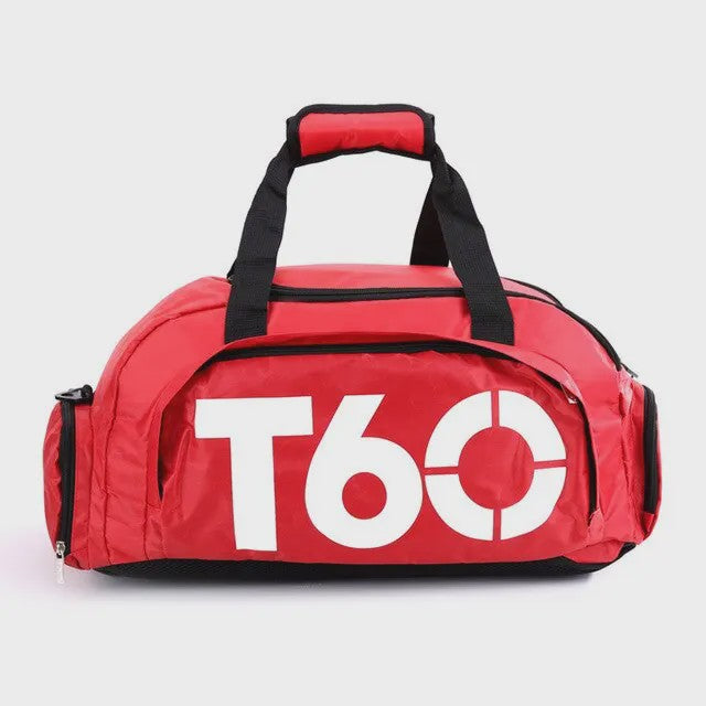 Waterdichte Sporttas T60 - Multifunctionele Fitness, Reis- en Yogatas voor Heren en Dames