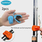 2x Hengelhouder Clip - Snel Bevestigen, Ã‰Ã©nhandig Gebruik, Tool-Free