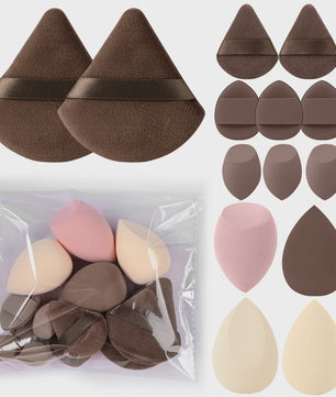 Professionele Make-up Kwasten Set (20 Stuks) - Foundation, Oogschaduw & Meer