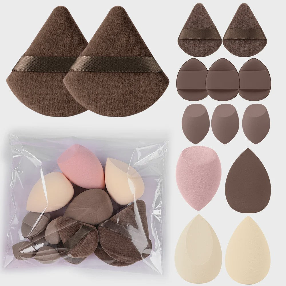 Professionele Make-up Kwasten Set (20 Stuks) - Foundation, Oogschaduw & Meer