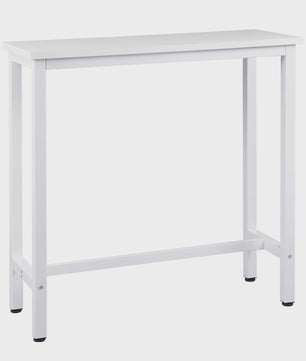 WOLTU Bartafel 100x40x100cm - Stijlvolle Bistro Cocktail Eettafel met Vintage Houtlook