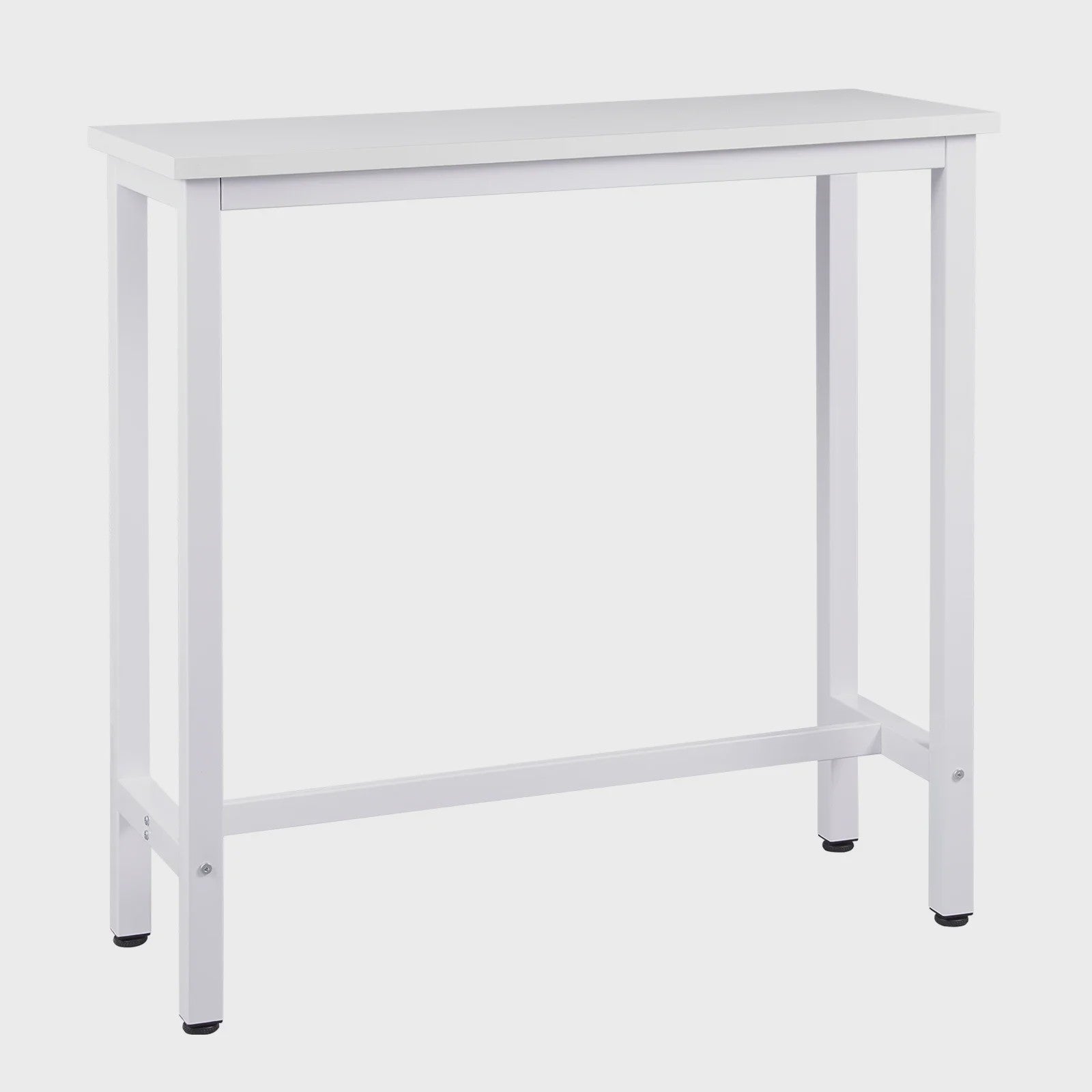WOLTU Bartafel 100x40x100cm - Stijlvolle Bistro Cocktail Eettafel met Vintage Houtlook