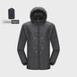 Unisex Winddichte & Waterdichte Outdoor Jas - Sneldrogend & UV-beschermend