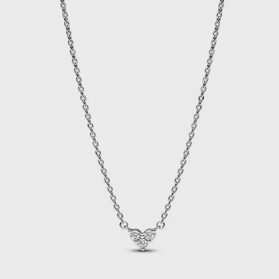 Chique Zilveren Ketting met Hanger: Hart, Zirkonia of Cirkel - DIY Sieraden voor Dames