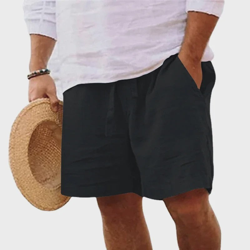 Lichtgewicht Heren Katoenen Shorts - Comfortabel voor Sport, Strand & Casual