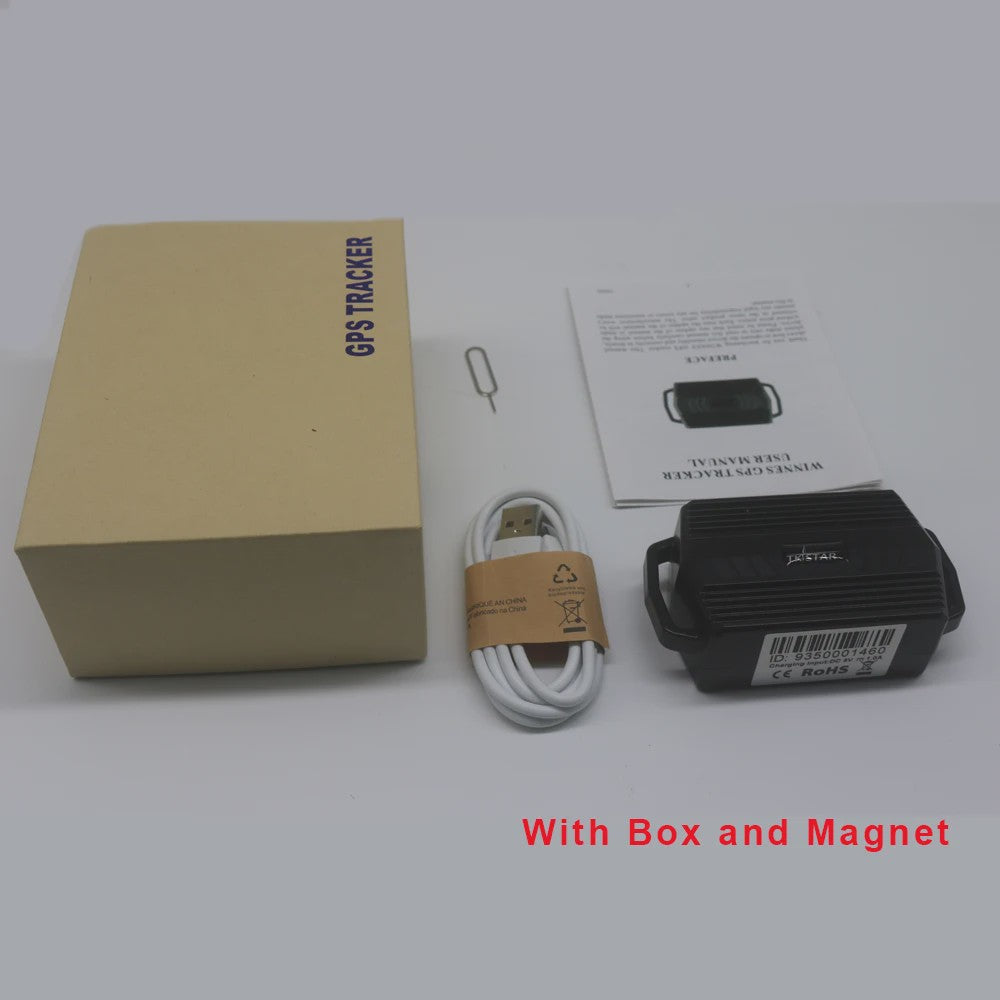 Waterproof 2G GPS Tracker voor Dieren (Koe, Kameel) - TK935 Locator met Magneet