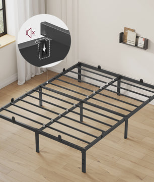 VASAGLE Metalen Bedframe - Modern, Stijlvol en Ruimtebesparend