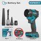 YOFIDRA Krachtige 2-in-1 Accu Bladblazer & Zuiger - 80000RPM Borstelloze Motor