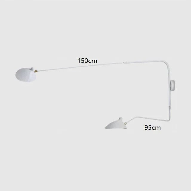 Moderne Verstelbare Vloerlamp met Lange Arm - Minimalistisch Design voor Woonkamer, Slaapkamer & Leeshoek