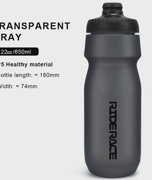RIDERACE Sportfles 550ML/650ML - Lichtgewicht Fietsbidon voor Hardlopen & Outdoor