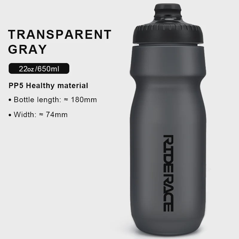 RIDERACE Sportfles 550ML/650ML - Lichtgewicht Fietsbidon voor Hardlopen & Outdoor