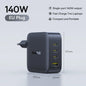 Baseus 140W GaN Snellader - Krachtige PD USB-C Oplader voor Laptop, Tablet & Smartphone