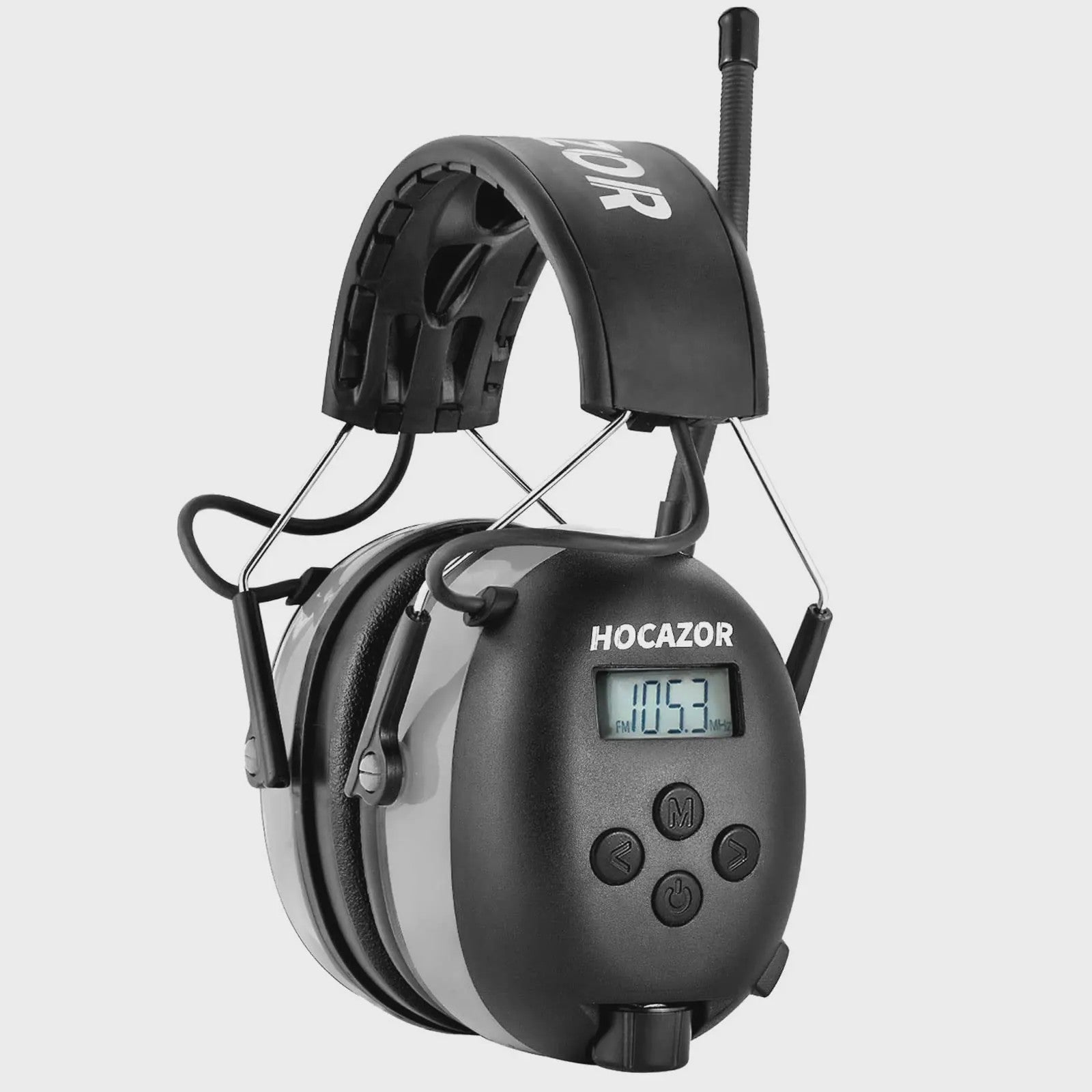 HOCAZOR Gehoorbescherming Koptelefoon met FM/AM Radio - NRR 25dB