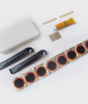 Fietsband Reparatiekit - Lekpleisters, Bandenlichters & Lijm voor Noodgevallen