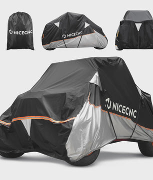 Waterdichte Heavy Duty UTV Cover voor 2-zitter Can-Am X3, Kawasaki KRX1000, Honda Talon, RZR XP1000 - 420D Materiaal