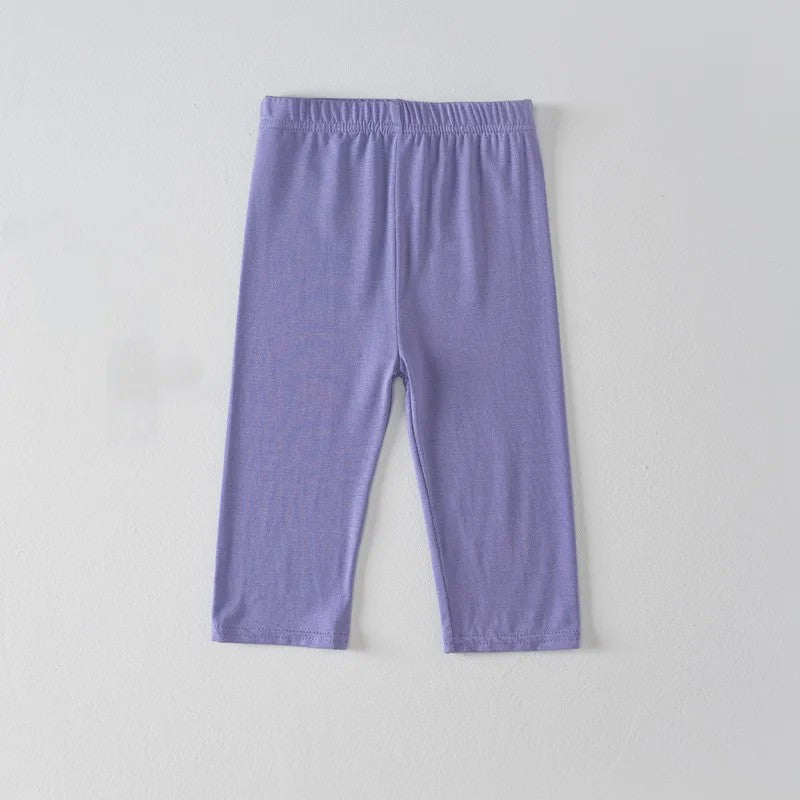Meisjes Caprileggings - Zomerbroekjes tot de Knie in Candy Kleuren (3-12 Jaar)