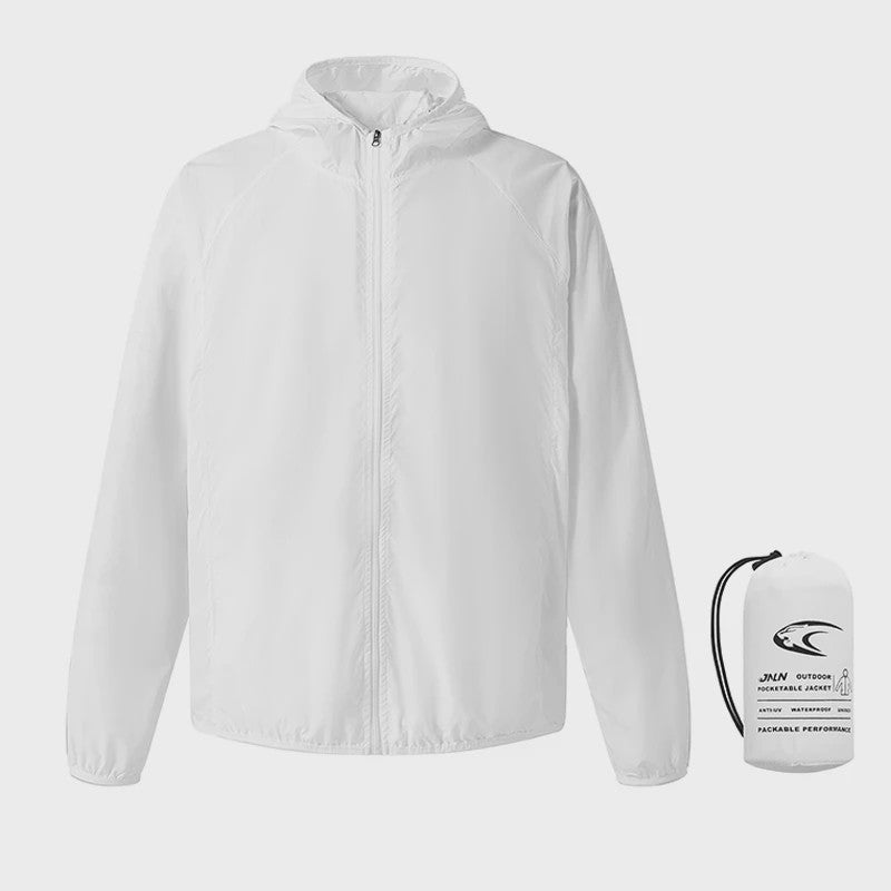 Unisex Waterdichte Outdoor Jas - Sneldrogend, Winddicht & Zonbescherming