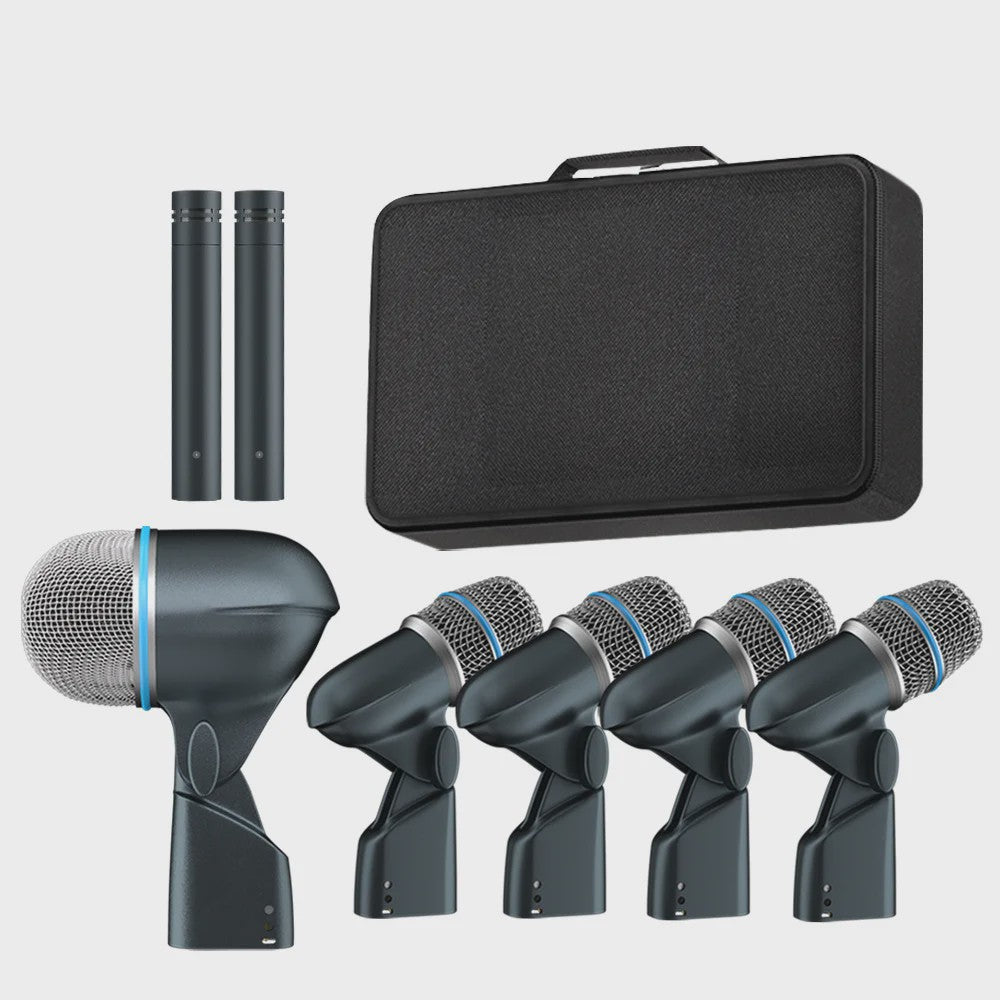 Professionele 7-delige Drum Microfoon Set voor Band, Podium & Studio