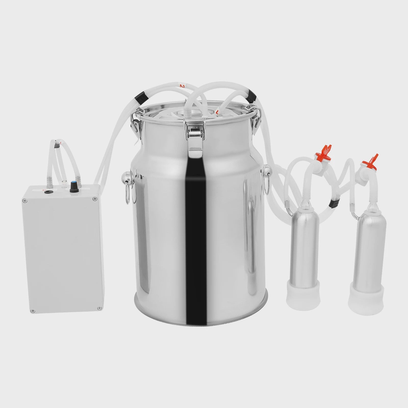 Elektrische Pulsatie Melkmachine 10L RVS Emmer - EU Standaard