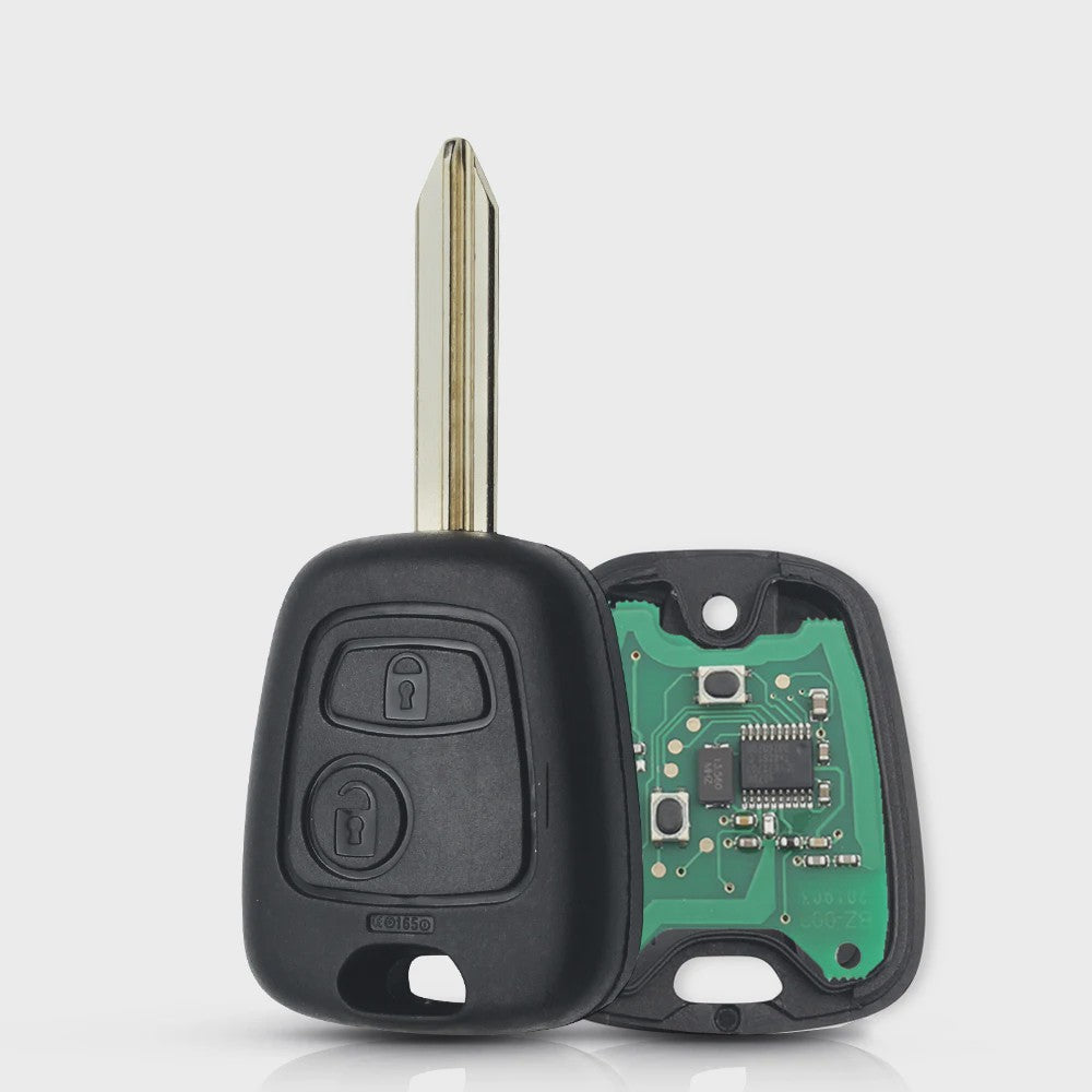 Afstandsbediening Autosleutel 433MHz ID46 Chip voor Peugeot & Citroen