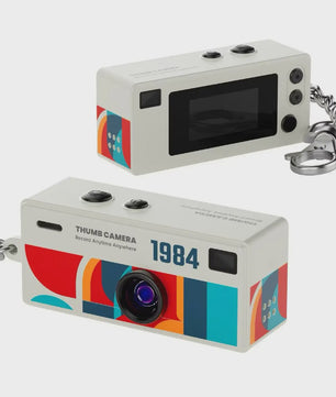 Mini Digitale Camera Sleutelhanger - 1080P HD Video & Foto's - Compact Retro Ontwerp
