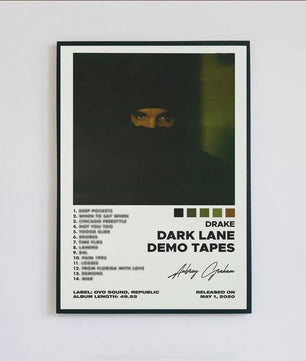 Drake Album Cover Posters - Canvas Muurdecoratie