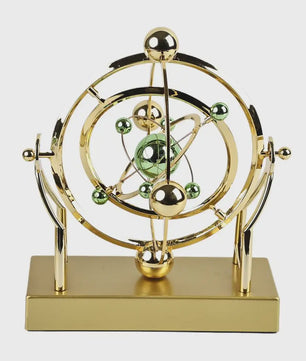 Perpetuum Mobile: Hemelse Orbit Pendel - Kinetische Kunst voor Bureau & Kantoor
