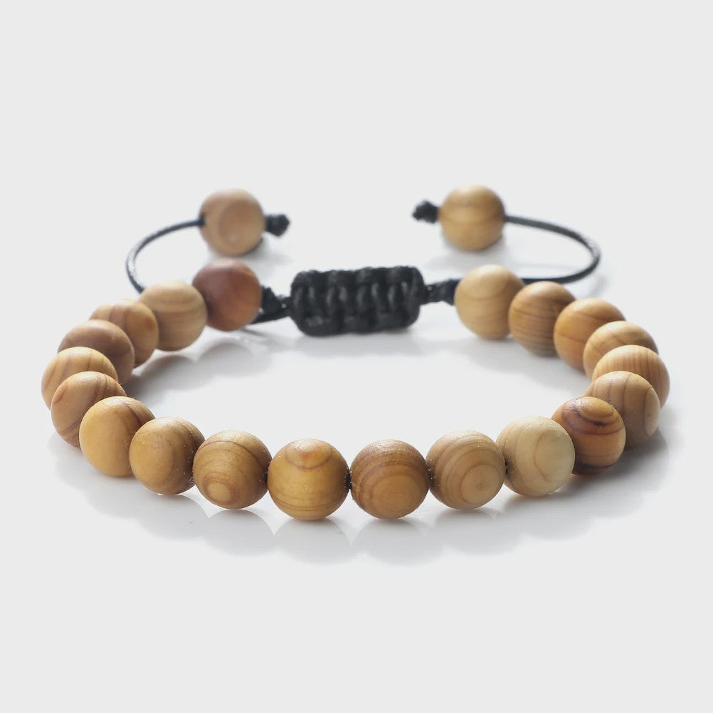 Houten Kralen Armband Sandelhout - Tibetaans Boeddha Meditatie & Gebedssieraad