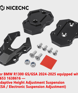 Kickstand Verbreding voor BMW R1300GS/GSA (2024-2025) - Verhoogt Stabiliteit