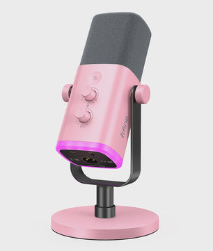 FIFINE AM8 Dynamische USB/XLR Microfoon met Touch Mute & RGB