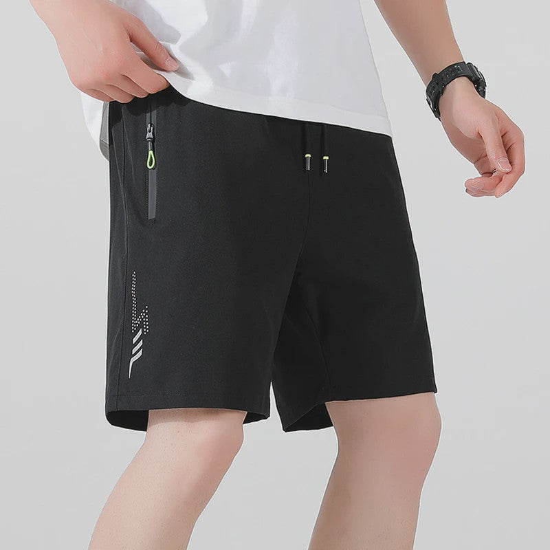 Heren Sportshort - Ademend, Sneldrogend & Comfortabel voor Zomerse Trainingen
