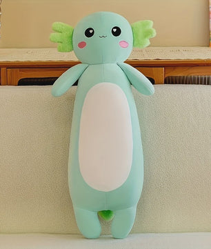 Grote Axolotl Pluche Knuffel - Zacht Kussen Speelgoed voor Kinderen & Volwassenen