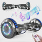 RCB Hoverboard 6.5 Inch Zelfbalancerend Elektrisch voor Kinderen & Volwassenen met Bluetooth en LED Verlichting