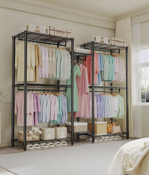 Robuuste Kledingrek & Garderobe Organizer - Verstelbaar en Modulair