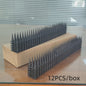 12x Humane Vogel- en Kattenwering - Plastic Prikkelstrips, Geen Stroom Nodig - 43cm per strip