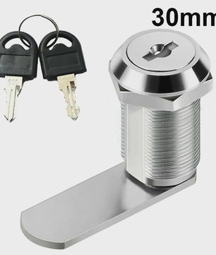 Veiligheidscam Lock Deurslot met Sleutels voor Kast, Lade, Brievenbus - 16/20/25/30mm
