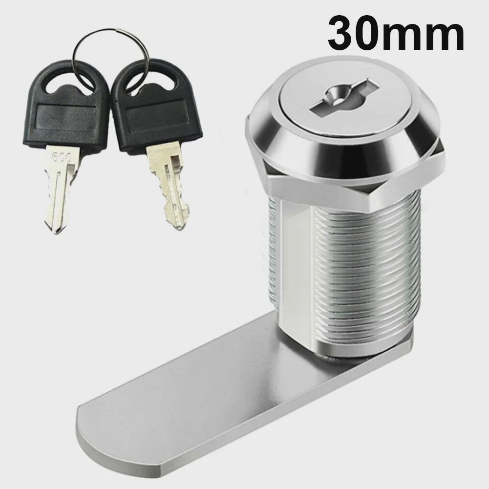 Veiligheidscam Lock Deurslot met Sleutels voor Kast, Lade, Brievenbus - 16/20/25/30mm