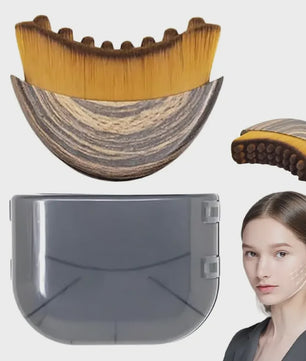 Lymfatische Contour Gezichtsbruis - Ergonomische Massage Tool voor Gezicht & Lichaam