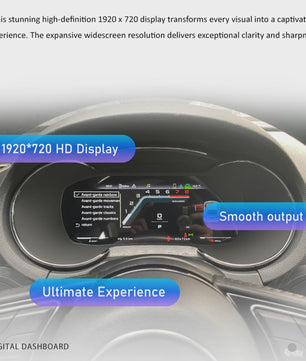 Digitale Cockpit Instrumentenpaneel LCD voor Audi A3 8P (2005-2013)