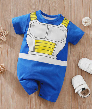 Baby Jumpsuit met Anime Print - Katoen - Zomerkleding 0-18 Maanden