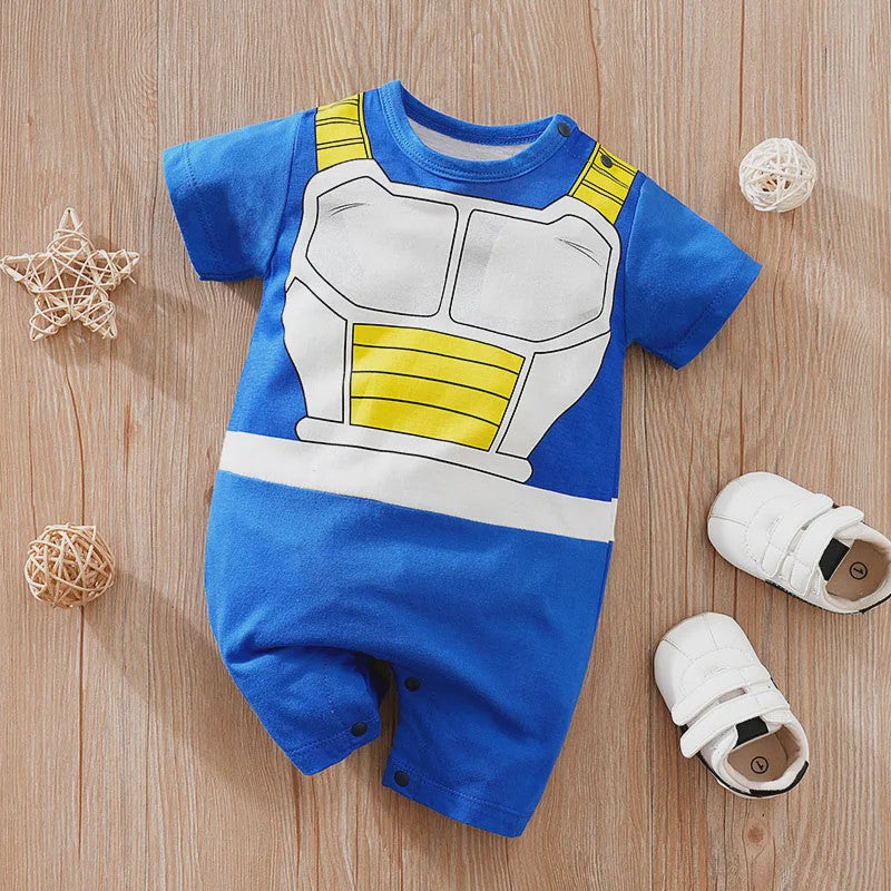 Baby Jumpsuit met Anime Print - Katoen - Zomerkleding 0-18 Maanden